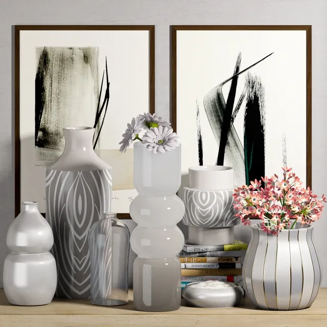 decoration – Decorative set 3ds Max