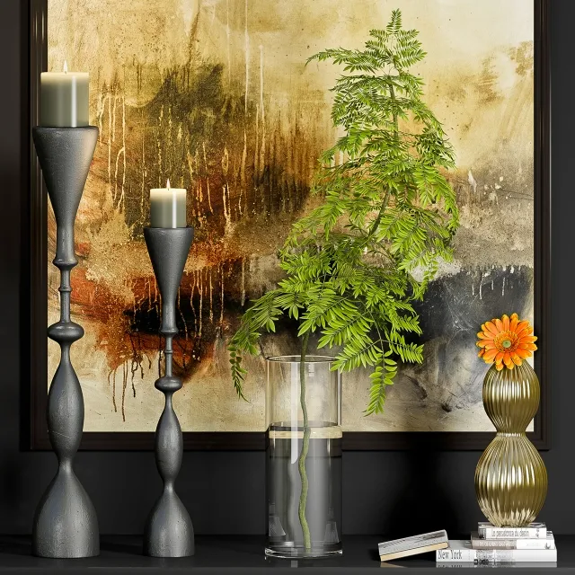 decoration – Decorative set 3ds Max