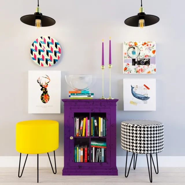 decoration – Decorative set 3ds Max