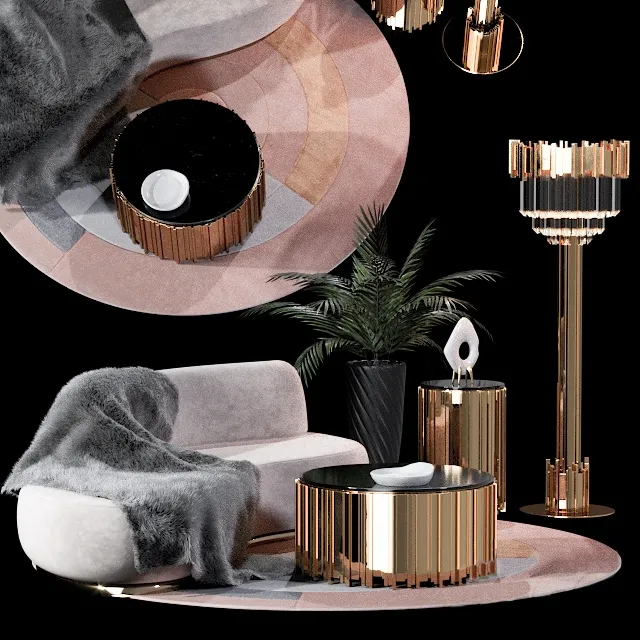 decoration – Decorative set 3ds Max