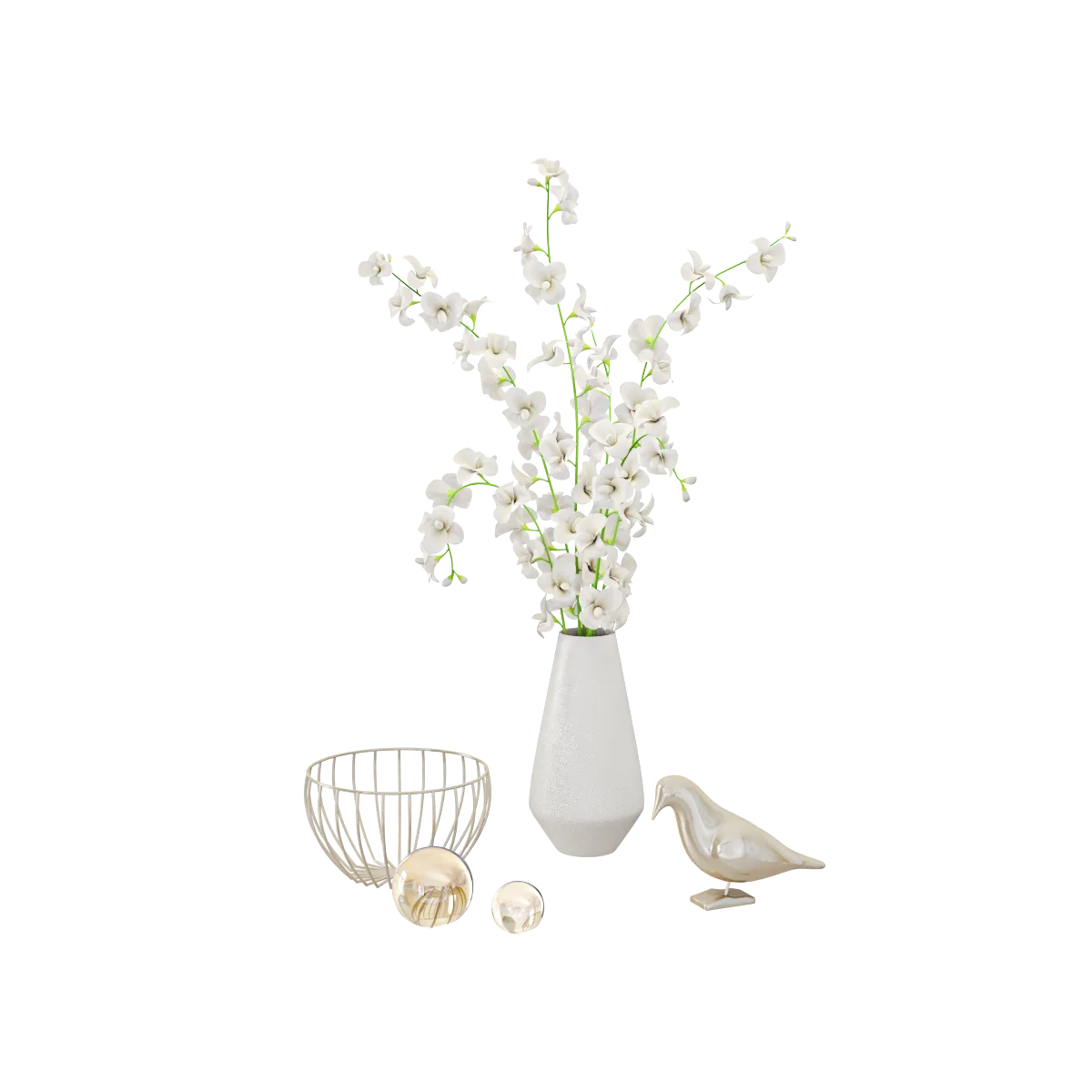 decoration – Decorative set 4 3ds Max