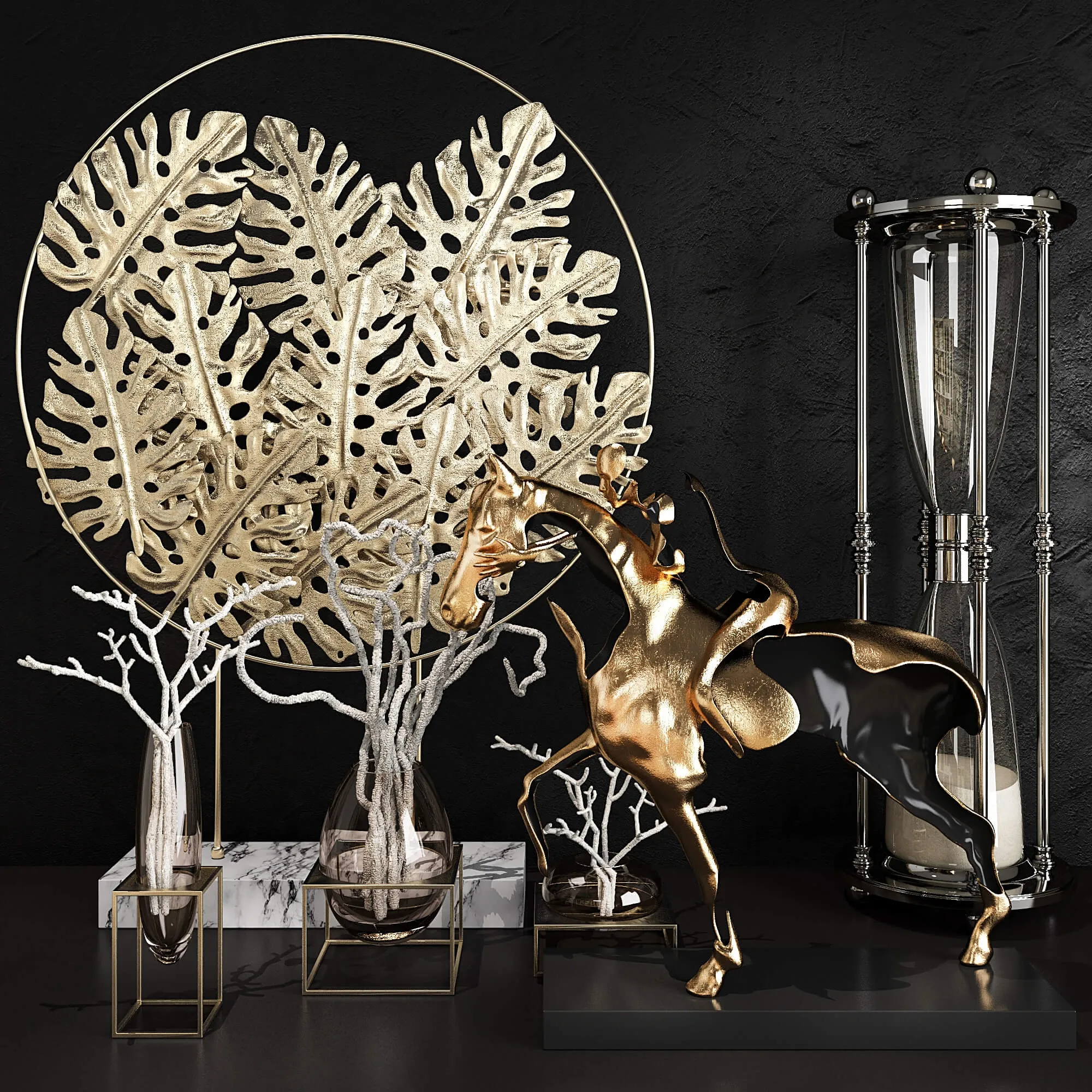 decoration – Decorative set 40 3ds Max