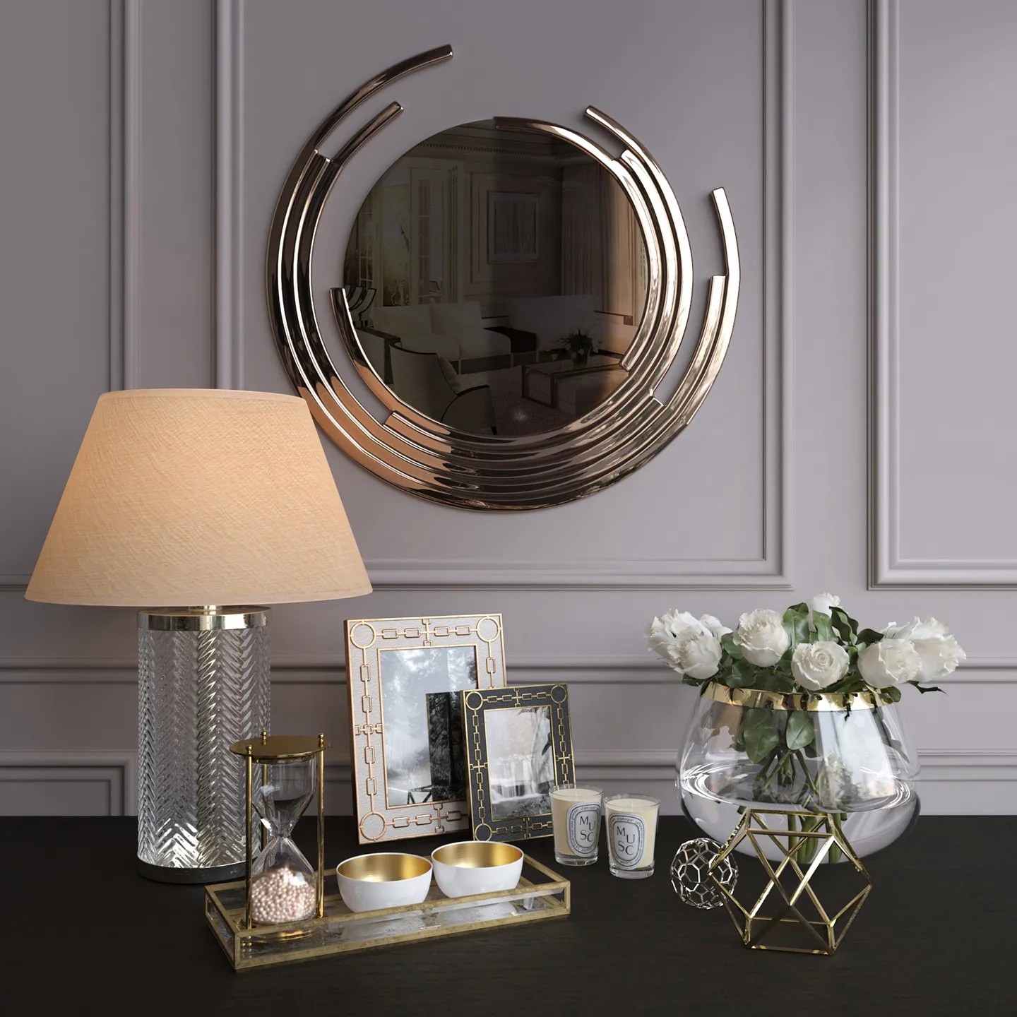 decoration – Decorative set 486 3ds Max