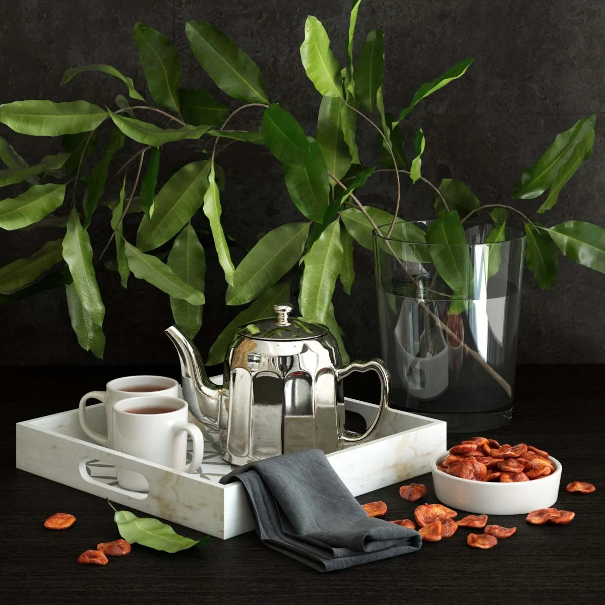 decoration – Decorative set 5 5 3ds Max