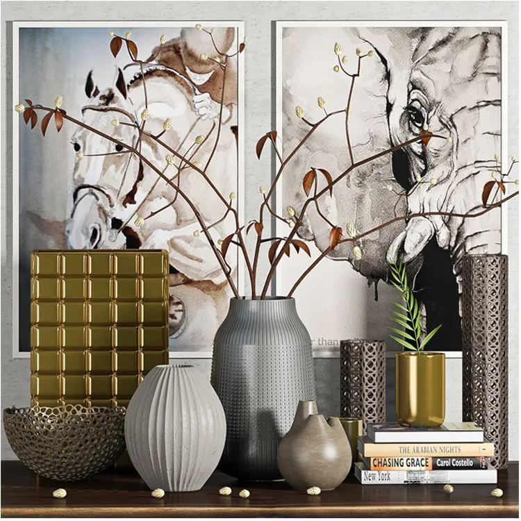 decoration – Decorative set 58 3ds Max