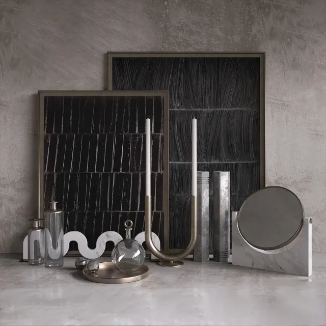 decoration – Decorative set 66 3ds Max