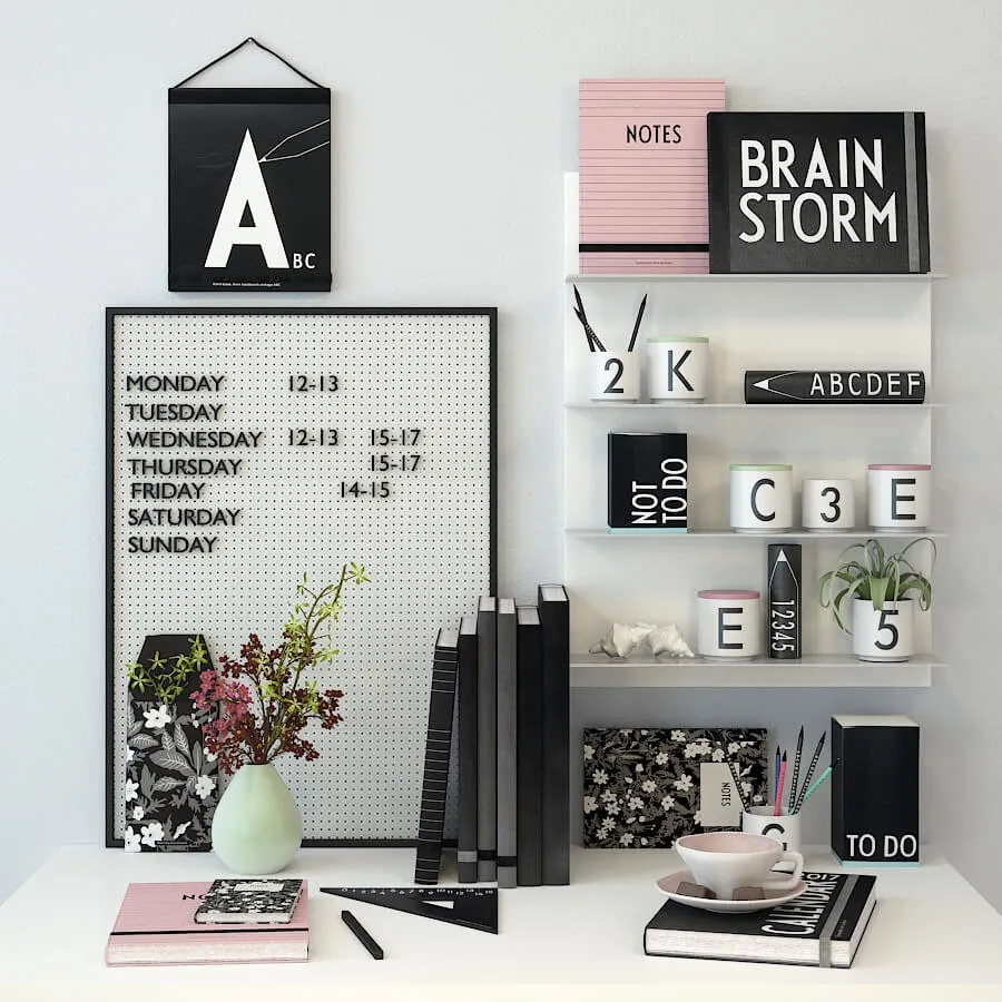 decoration – Decorative Set 7 9 3ds Max