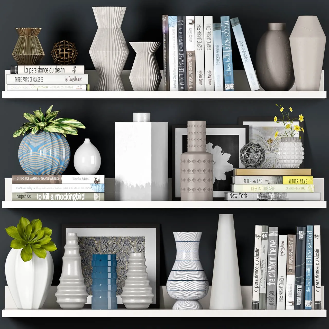 decoration – Decorative set 8 3ds Max