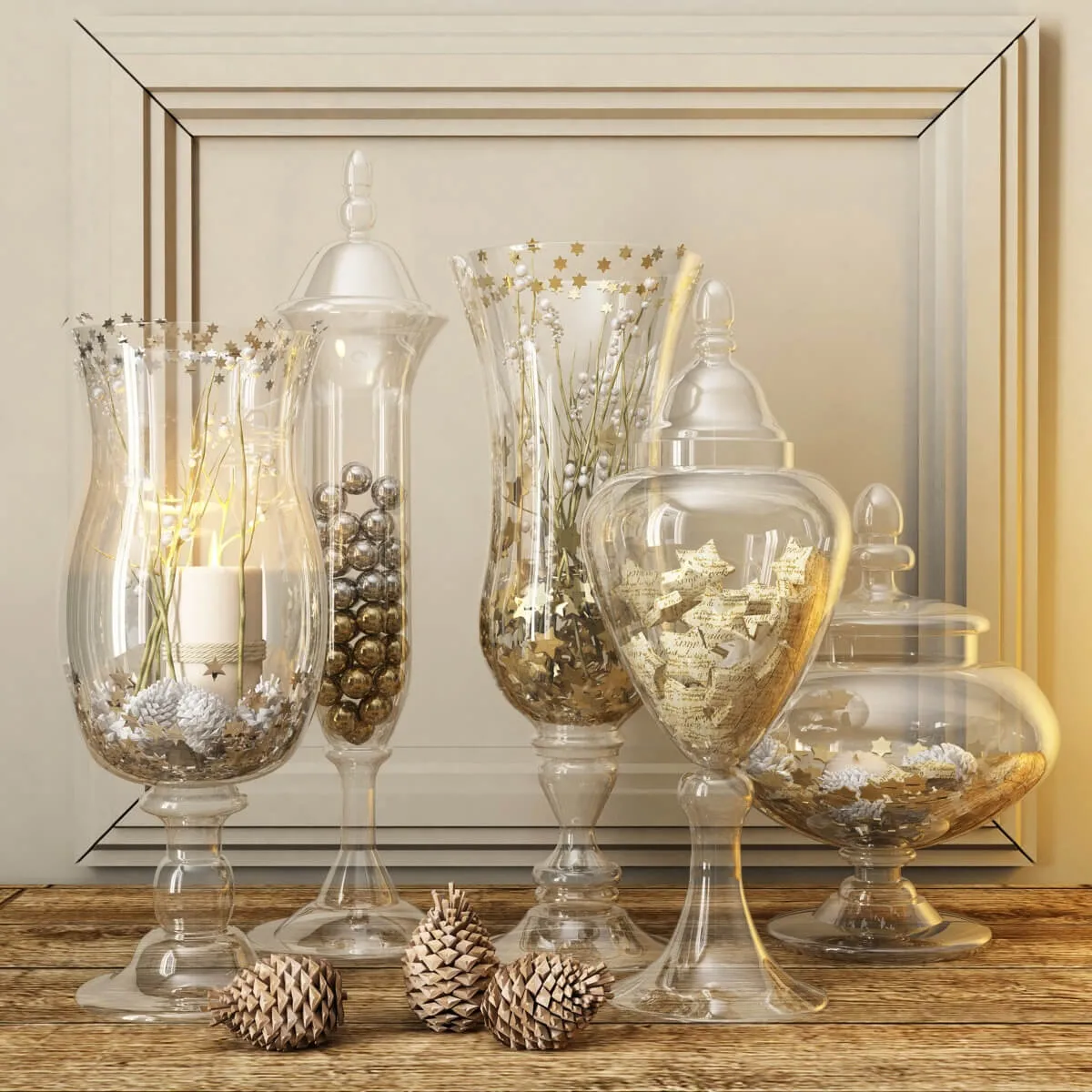 decoration – Decorative set 87 3ds Max
