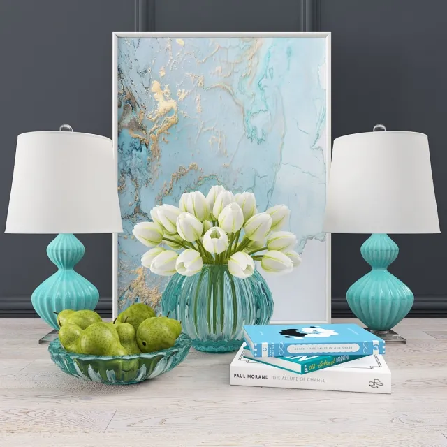 decoration – Decorative set 9 3ds Max