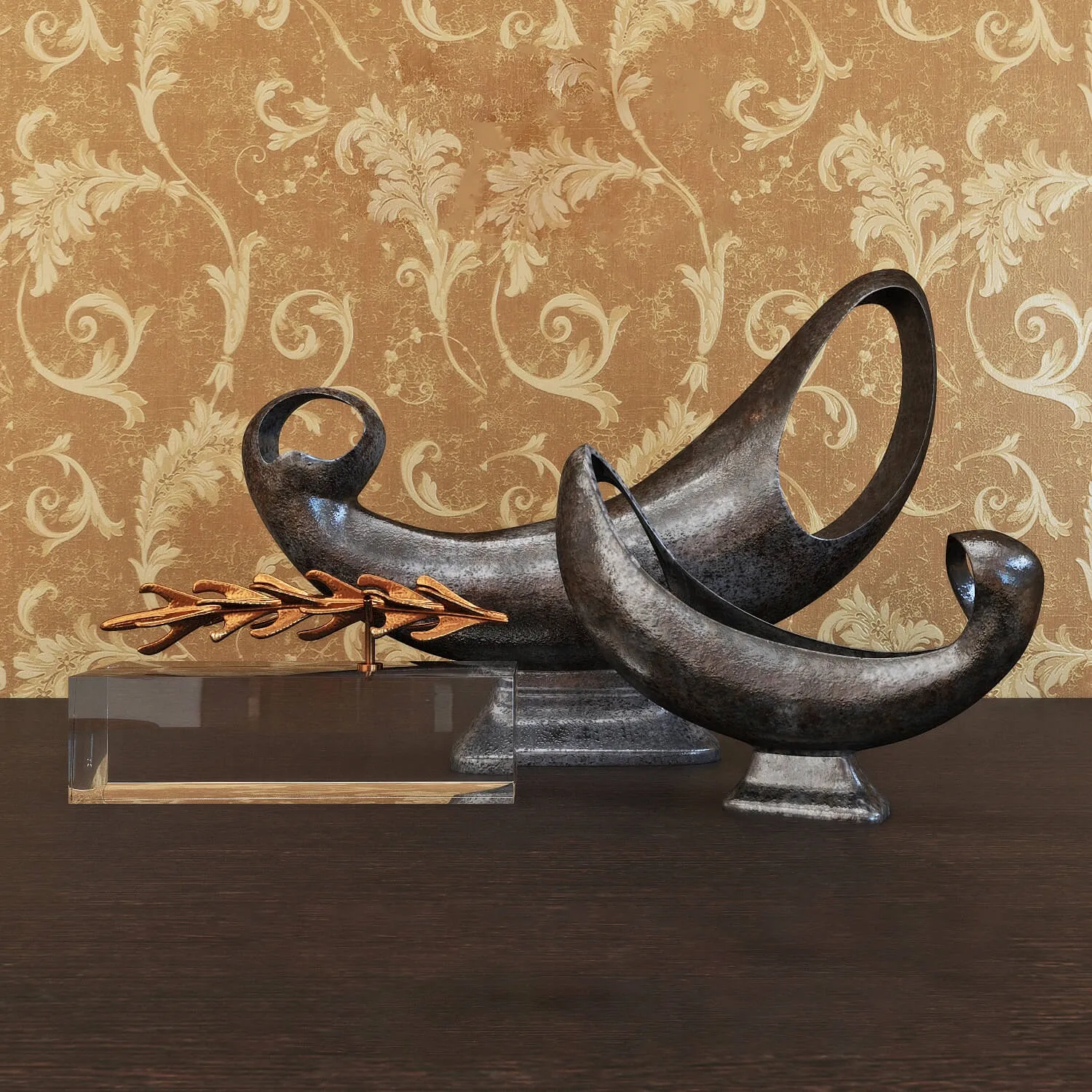 decoration – Decorative set Alcobaca Compote 3ds Max