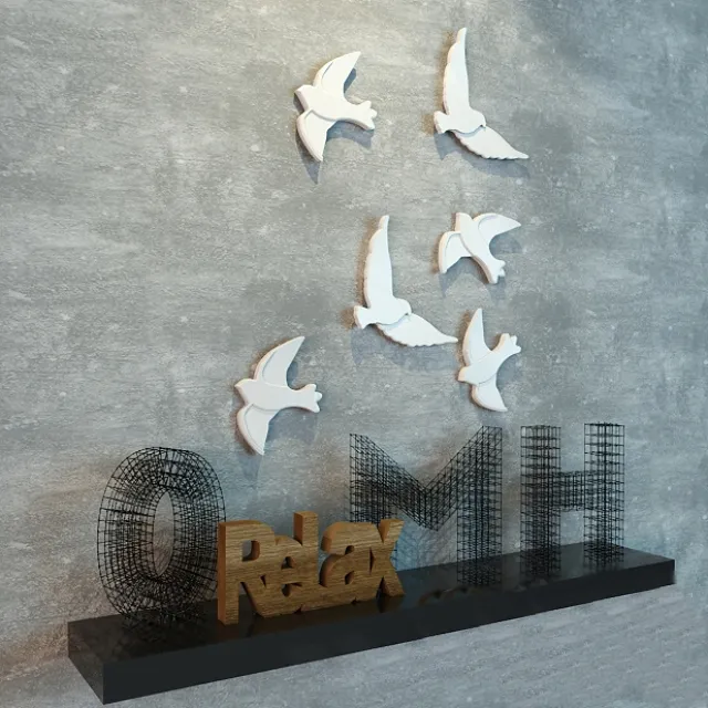 decoration – Decorative set BoConcept 3ds Max