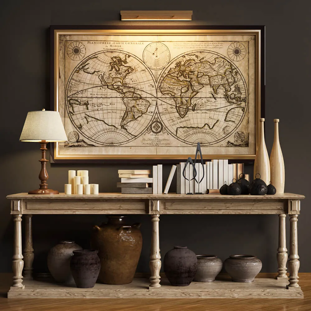 decoration – Decorative set in Antique style 3ds Max