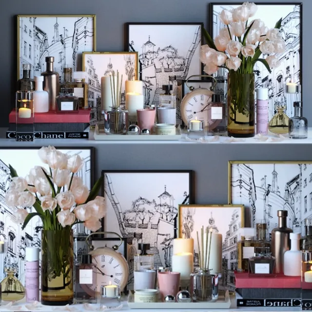 decoration – Decorative set of 316 3ds Max