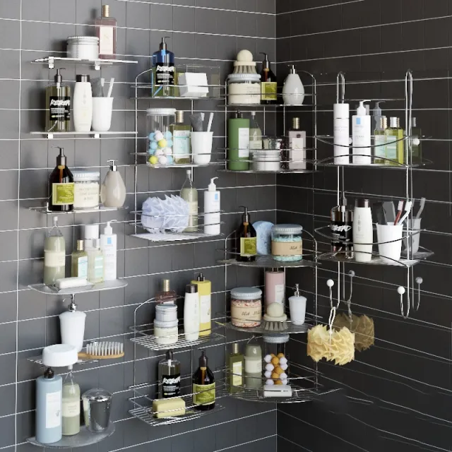 decoration – Decorative set of bathroom Primanova 3ds Max