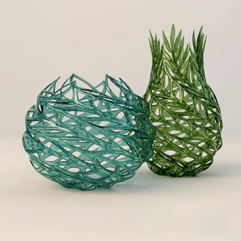 decoration – Decorative set of vase 3ds Max
