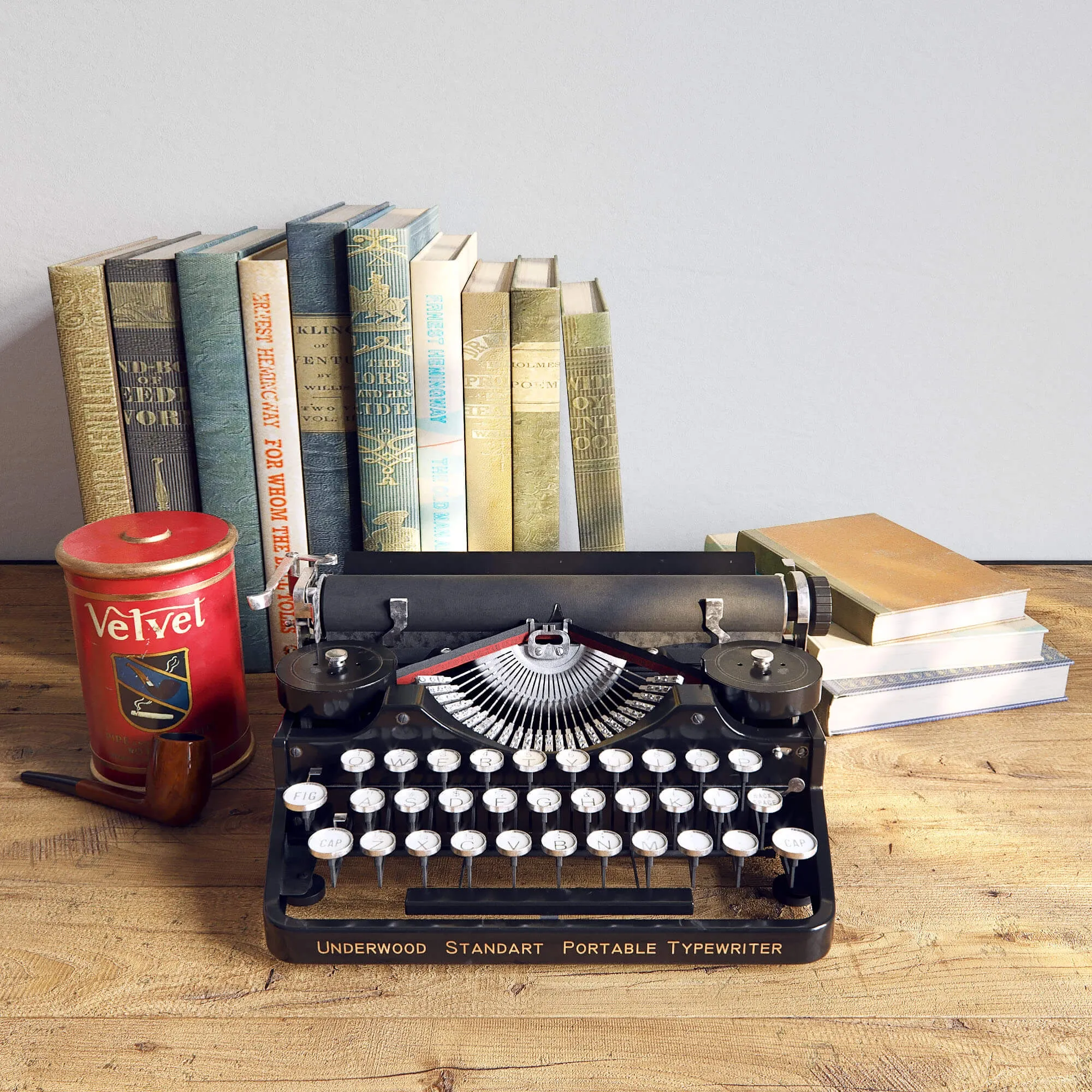 decoration – Decorative set Underwood 3ds Max