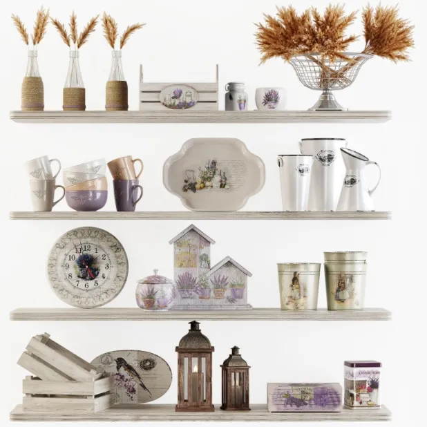 decoration – Decorative set w4 3ds Max