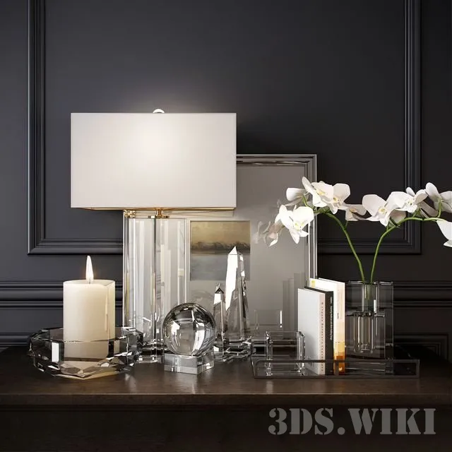 decoration – Decorative set Williams-sonoma 3ds Max