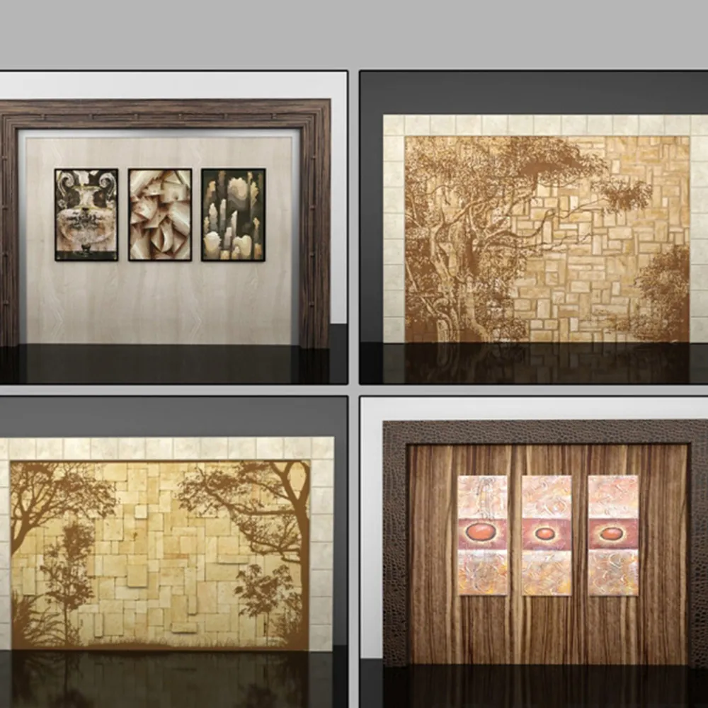 decoration – Decorative wall 3ds Max