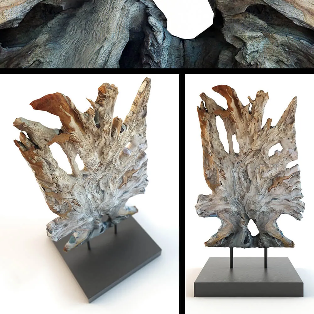 decoration – Decorative wood item 3ds Max