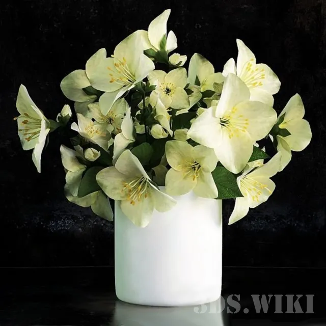 decoration – Delicate bouquet 3ds Max