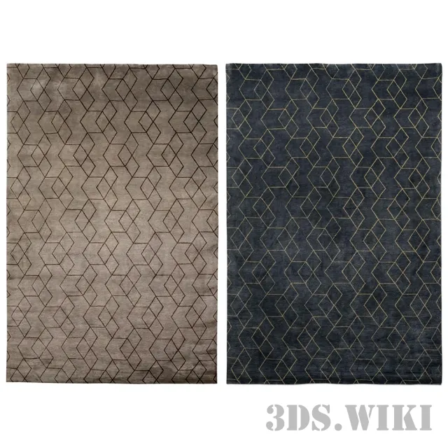 decoration – Designer handmade Bashian rug 3ds Max