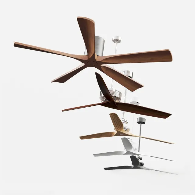 decoration – Designer Ventilator Fans 5 3ds Max