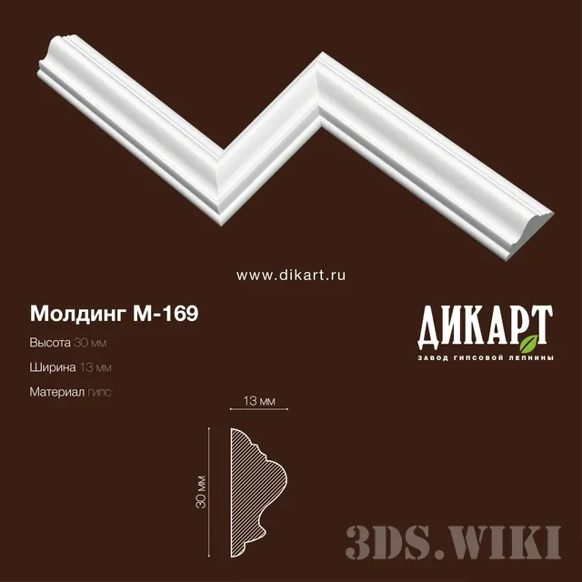 decoration – Dikart Molding M-169 3ds Max