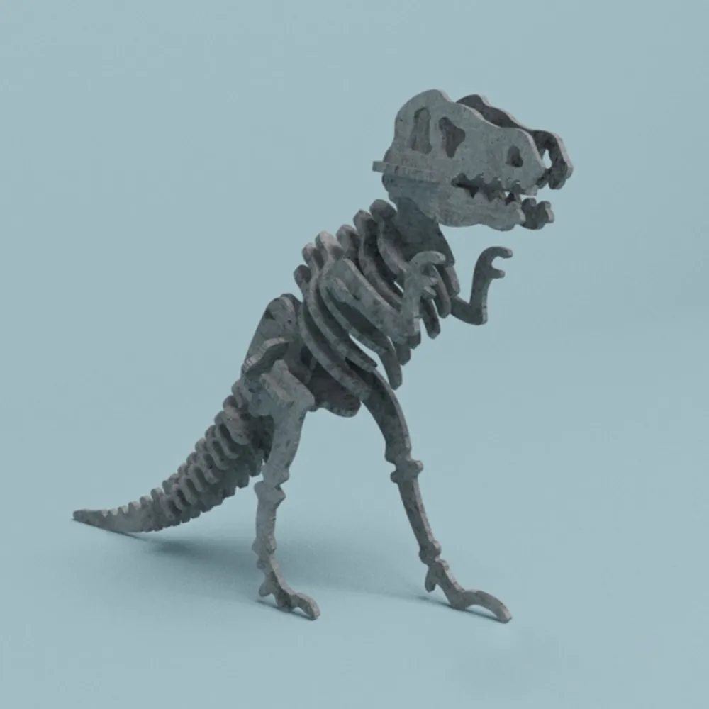 decoration – Dinosaur figurine 3ds Max