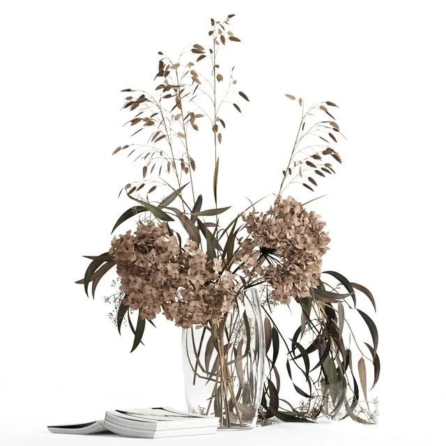 decoration – Dry bouquet 3ds Max