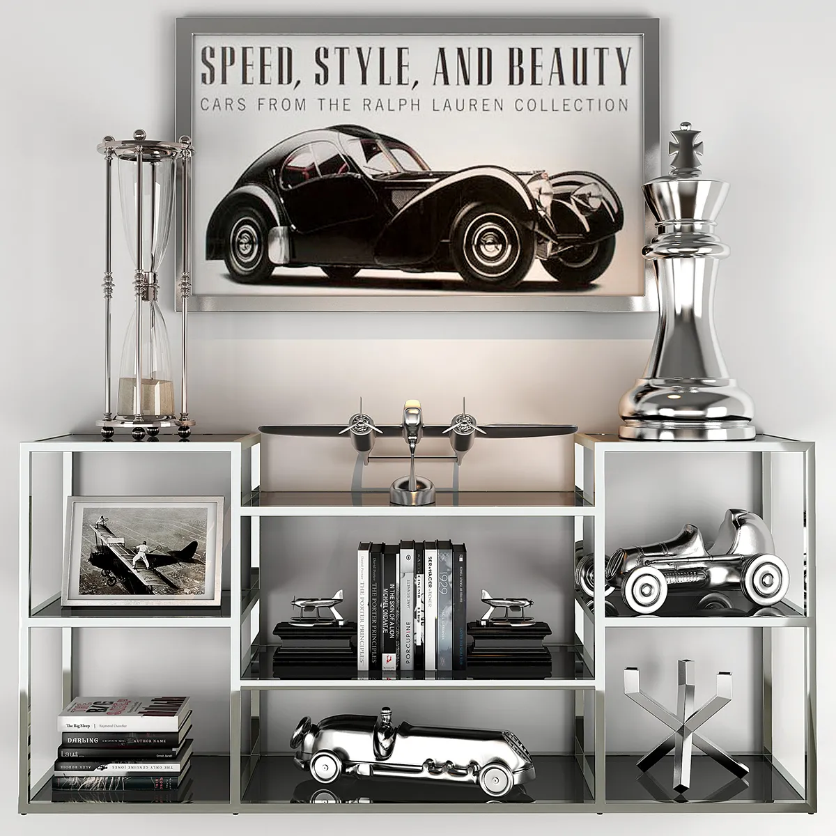 decoration – Eichholtz accessories collection set 2 3ds Max