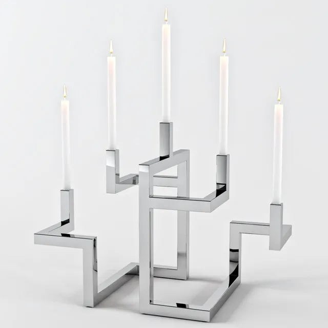 decoration – Eichholtz Candle Holder Skyline 01 3ds Max