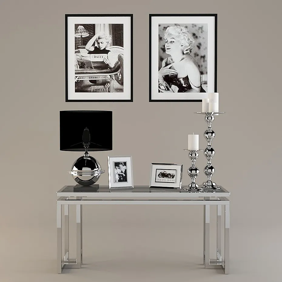 decoration – Eichholtz decor set 03 3ds Max