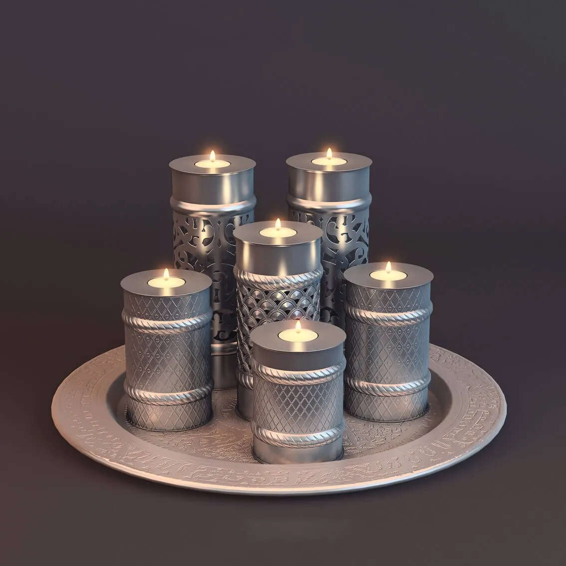 decoration – Eichholtz Tray Marrakesh ACC05673 3ds Max