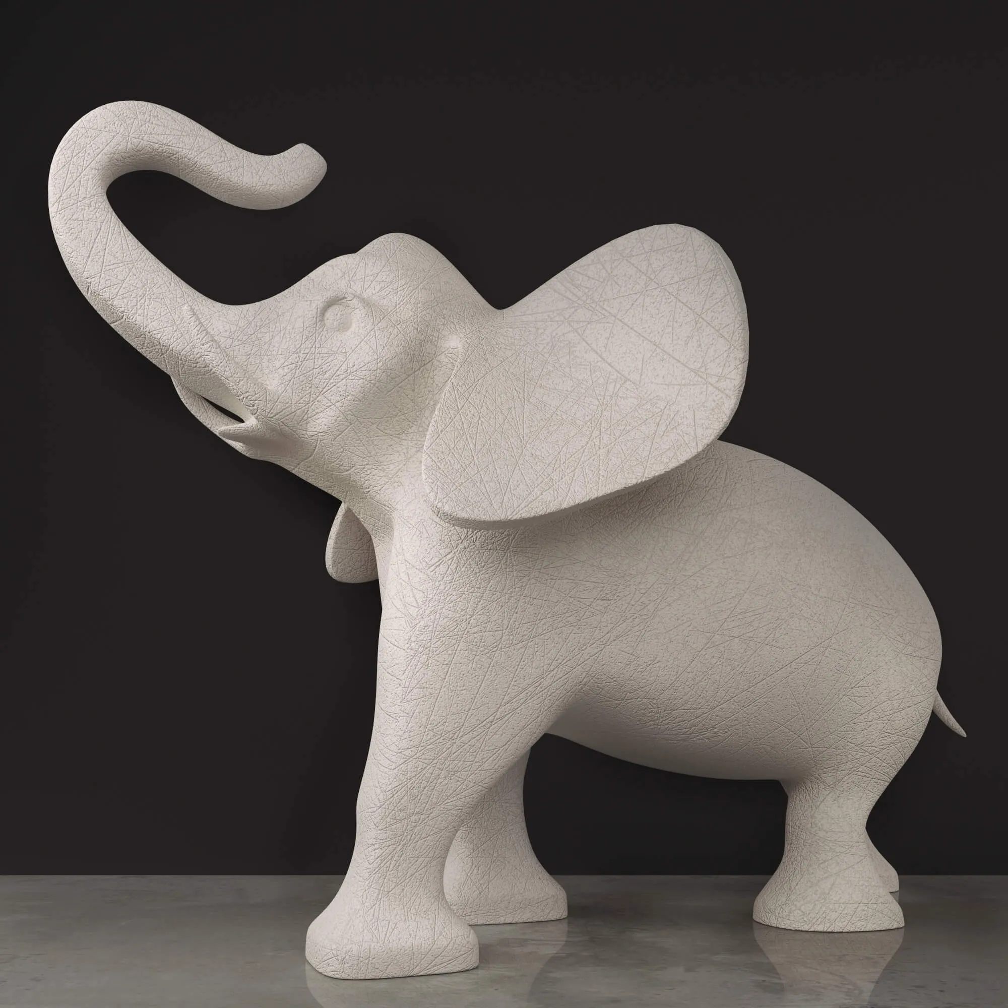 decoration – Elephant 82 3ds Max