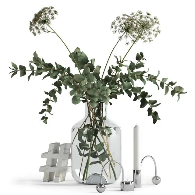 decoration – Eucalyptus 3ds Max