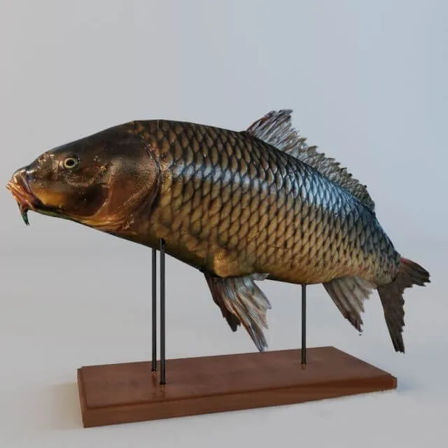 decoration – Figurine Fish 3ds Max