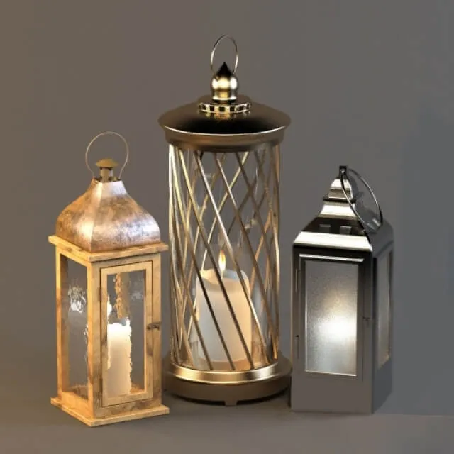 decoration – Flashlights 3ds Max