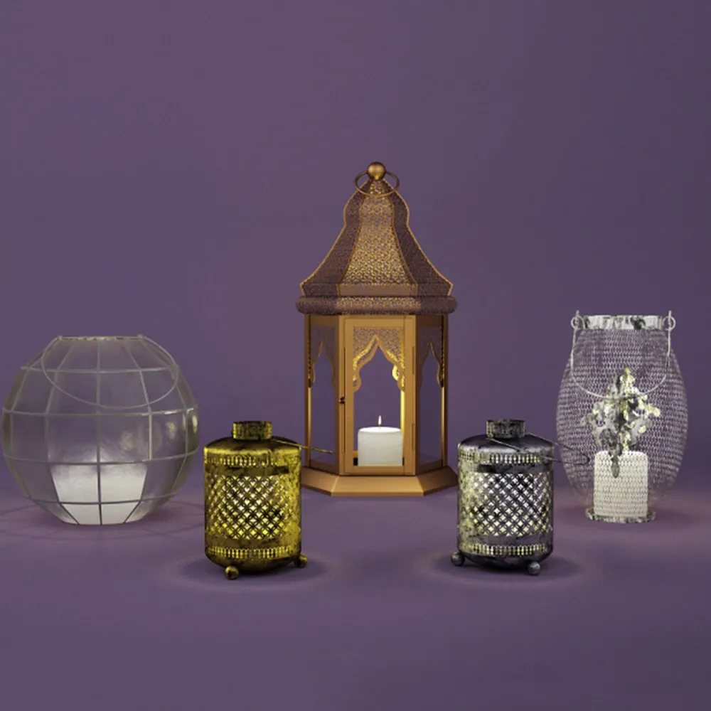 decoration – Flashlights ZARA HOME 3ds Max