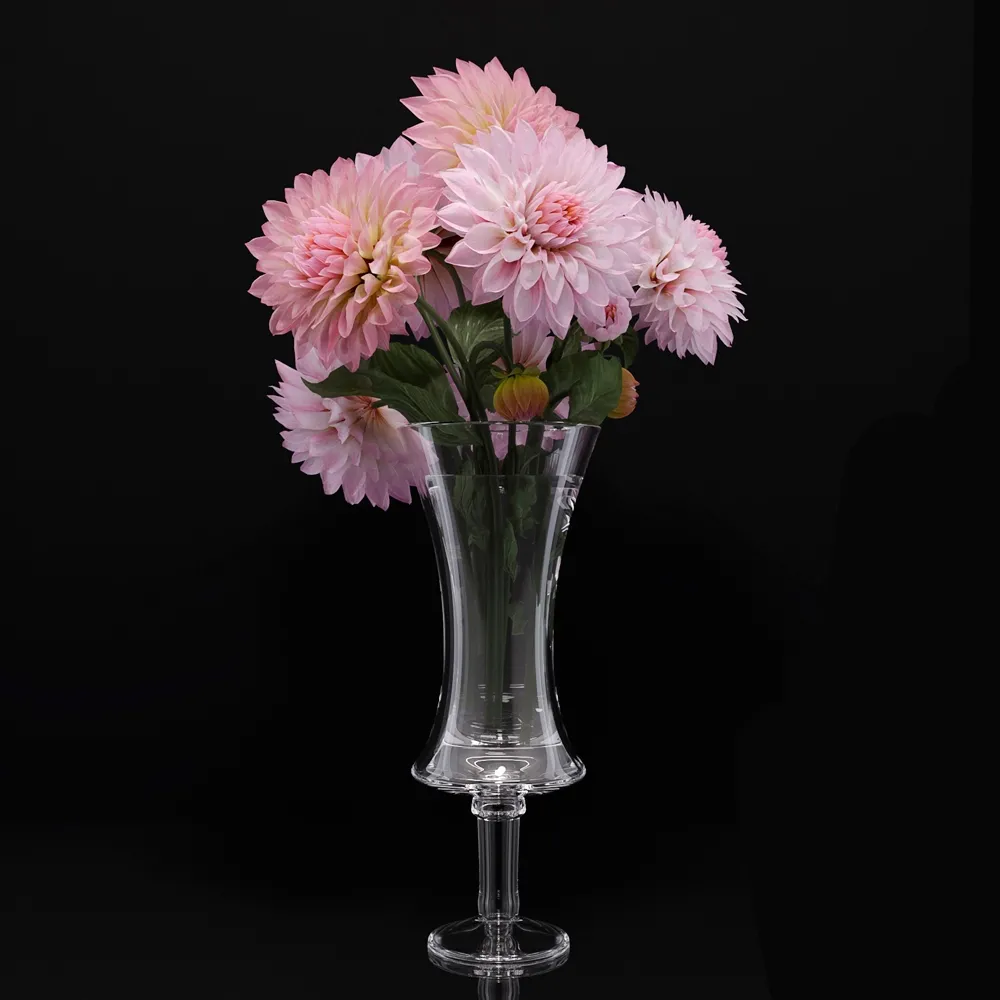 decoration – Flowers dahlias 3ds Max