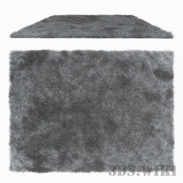 decoration – Fluffy Beautiful Carpet 3ds Max