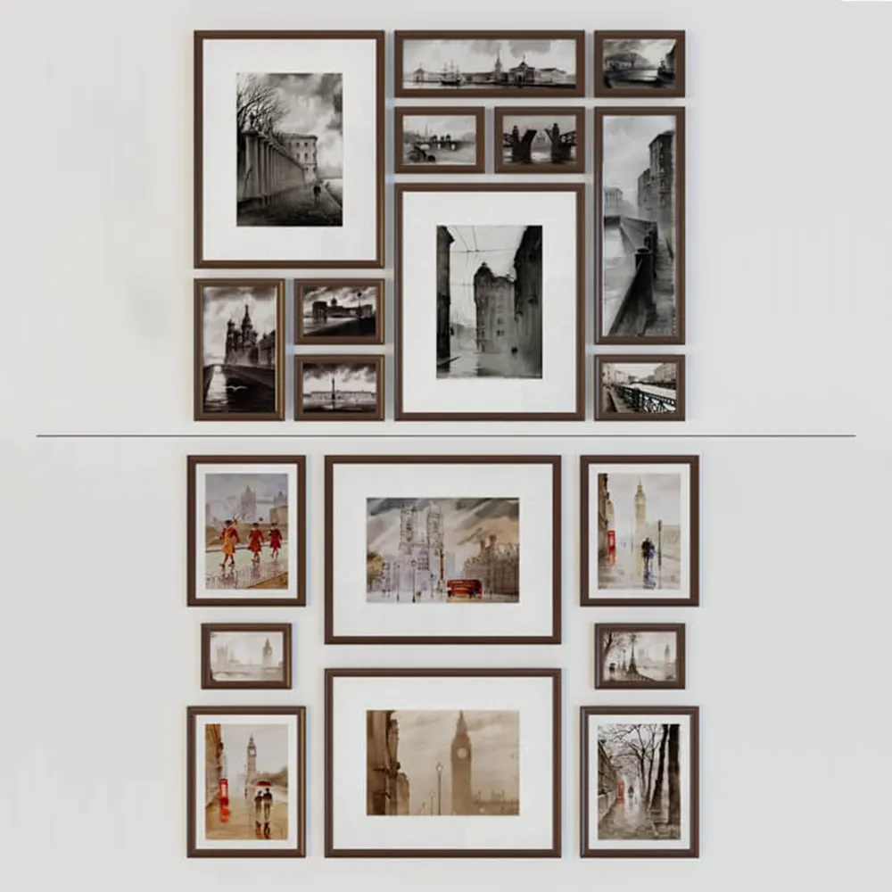 decoration – Frames for book and portraits 3ds Max