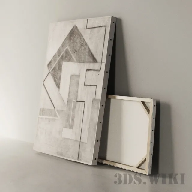 decoration – Frames for painting pictures 3ds Max