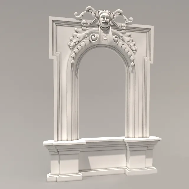 decoration – Framing a window 3ds Max