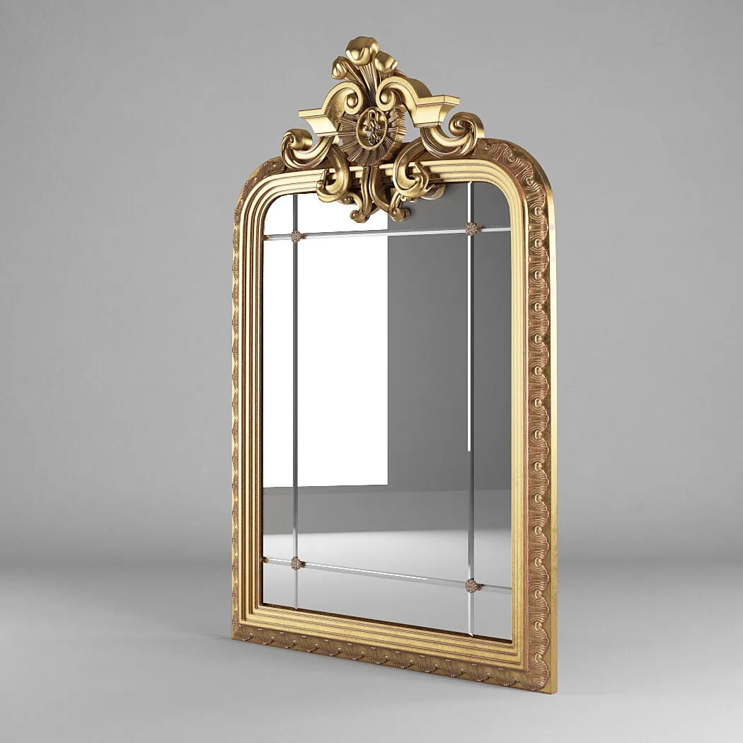 decoration – Francesco Molon mirror 3ds Max