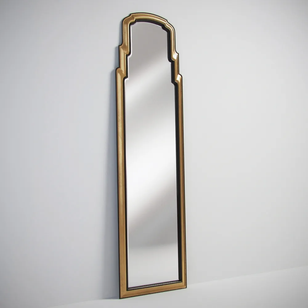 decoration – Gramercy Home – gilt mirror 901.012-LIC-GN1 3ds Max