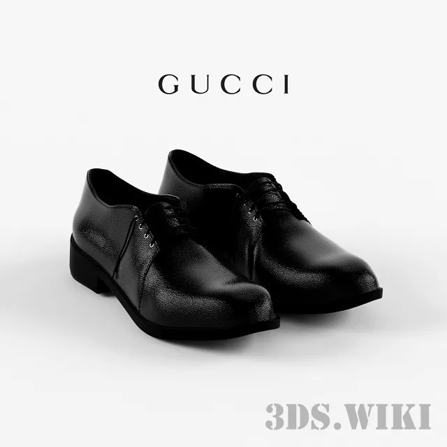 decoration – Gucci men’s shoes 3ds Max