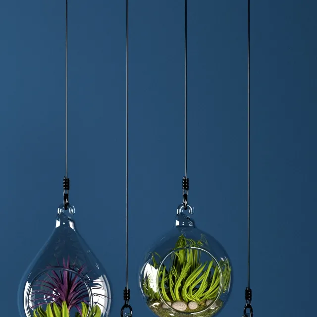 decoration – HANGING BOWL VASE 3ds Max