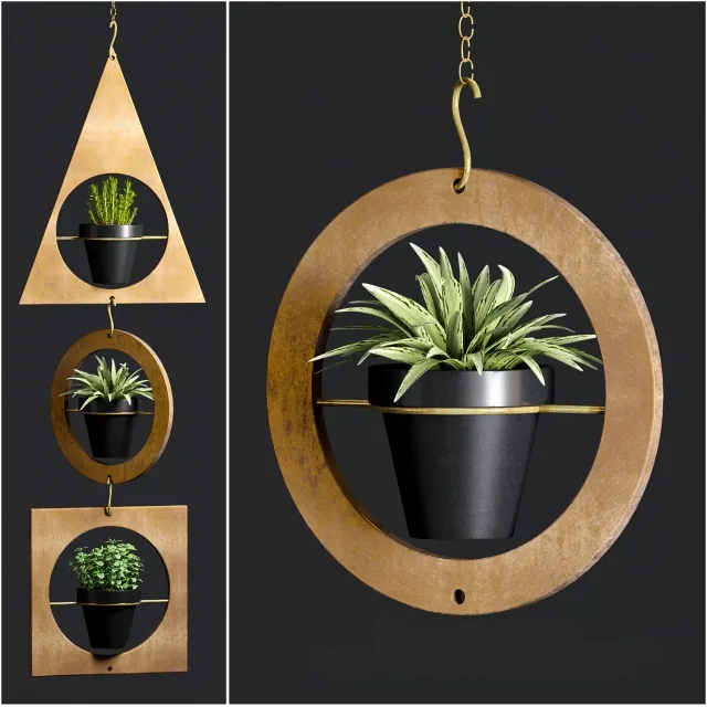 decoration – Hanging Planter 3ds Max